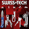 Prime-Line SWISS+TECH Folding Rescue Knife, Heavy Duty Steel with Stainless Steel Knives Single Pack ST41100